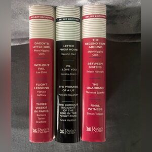 Reader's Digest Select Editions Book Set
12 books in 3